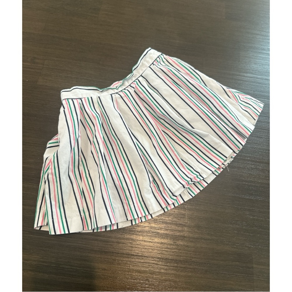 Janie & Jack Striped Multicolor Skirt - size 5